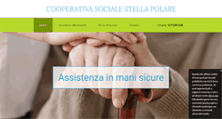 Desktop Screenshot of cooperativastellapolare.com